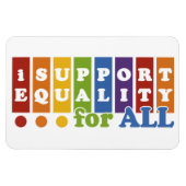 Magnet Flexible Aimant d'égalité des droits (Horizontal)