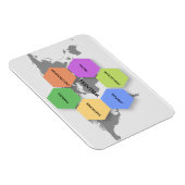 Magnet Flexible Aimant des dimensions de bien-être (Côté Droit)