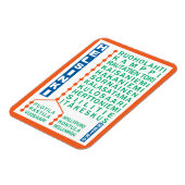 Magnet Flexible Aimant des stations de métro Helsinki (Côté Gauche)