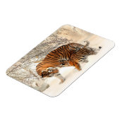 Magnet Flexible Aimant des tigres d'hiver (Côté Gauche)