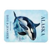 Magnet Flexible Aimant d'état du navire de croisière de l'Alaska (Horizontal)