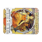 Magnet Flexible Aimant d'exposition Saint-Louis 1904 (Horizontal)