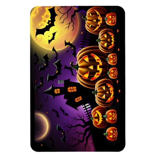 Magnet Flexible Aimant d'Halloween (Vertical)