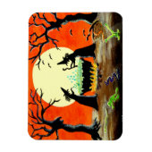 Magnet Flexible Aimant d'Halloween "Échapper aux "ingrédients" (Vertical)