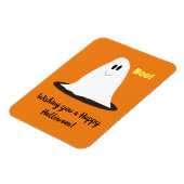 Magnet Flexible Aimant d'Halloween fantôme souriant (Côté Gauche)