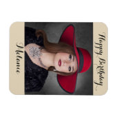 Magnet Flexible Aimant d'image de joyeux anniversaire (Horizontal)