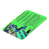 Magnet Flexible Aimant d'image de protestation sur les faits de la (Côté Gauche)