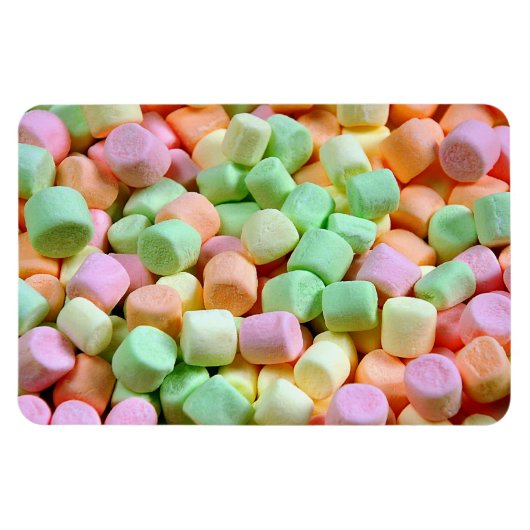 Magnet Flexible Aimant d'impression couleur marshmallows (Horizontal)