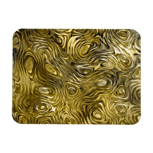 Magnet Flexible Aimant d'impression "or" en fusion (Horizontal)