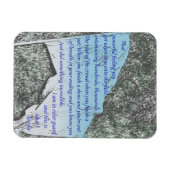 Magnet Flexible Aimant d'inspiration du drapeau de protection de c (Horizontal)