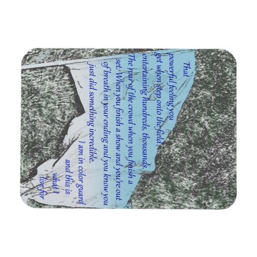 Magnet Flexible Aimant d'inspiration du drapeau de protection de c (Horizontal)