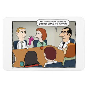 Magnet Flexible Aimant drôle de marionnette de chaussette de