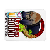 Magnet Flexible Aimant Drunken Hound Brewing Co. (Horizontal)