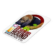 Magnet Flexible Aimant Drunken Hound Brewing Co. (Côté Gauche)