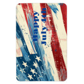 Magnet Flexible Aimant du 4 juillet (Vertical)