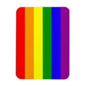 Magnet Flexible Aimant du drapeau arc-en-ciel (Vertical)