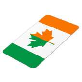 Magnet Flexible Aimant du drapeau canadien irlandais (Côté Gauche)
