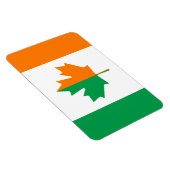 Magnet Flexible Aimant du drapeau canadien irlandais (Côté Droit)
