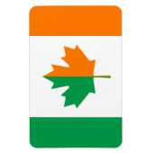 Magnet Flexible Aimant du drapeau canadien irlandais (Vertical)