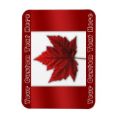 Magnet Flexible Aimant du drapeau du Canada Aimant personnalisé (Vertical)