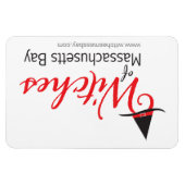 Magnet Flexible Aimant du logo WitchesMassBay (Horizontal)