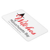 Magnet Flexible Aimant du logo WitchesMassBay (Côté Droit)