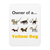 Magnet Flexible Aimant du propriétaire (Vertical)