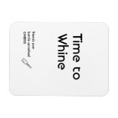 Magnet Flexible Aimant du temps au moment du blanchiment (Horizontal)