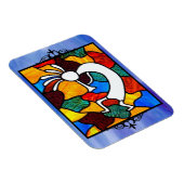 Magnet Flexible Aimant en verre de Kokopelli (Côté Droit)