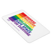 Magnet Flexible Aimant Espace sécurisé (Côté Droit)