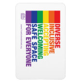 Magnet Flexible Aimant Espace sécurisé (Vertical)