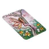 Magnet Flexible Aimant Fée Fleur de Narcisse de Printemps (Côté Droit)