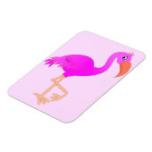 Magnet Flexible Aimant Flamant rose rose (Côté Gauche)
