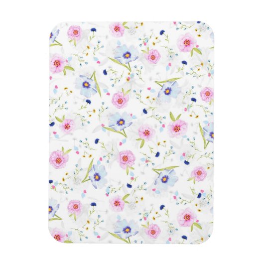 Magnet Flexible Aimant Fleurs de Jardin Fraîches (Vertical)