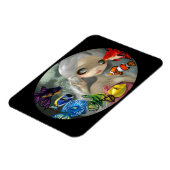 Magnet Flexible Aimant Flex "Poissons Volants : Arc-en-Ciel" (Côté Gauche)