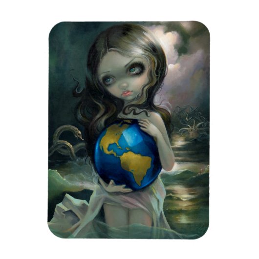 Magnet Flexible Aimant Flex "The World" (Vertical)