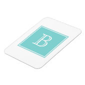Magnet Flexible Aimant Flexi Carré Turquoise (Côté Gauche)