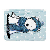 Magnet Flexible Aimant Flexi hiver brillant (Horizontal)