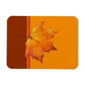 Magnet Flexible Aimant Flexi orange feuille d'érable (Horizontal)