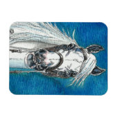 Magnet Flexible Aimant Flexi Premium pour cheval andalou (Horizontal)