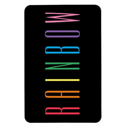 Magnet Flexible Aimant flexible 4x6 / Noir (Vertical)