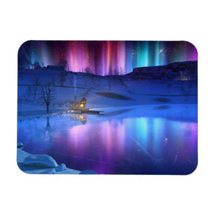 Magnet Flexible Aimant flexible arc-en-ciel d'hiver