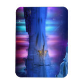 Magnet Flexible Aimant flexible arc-en-ciel d'hiver (Vertical)