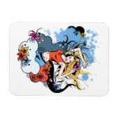 Magnet Flexible Aimant flexible avec image de fille dansante (Horizontal)