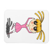 Magnet Flexible Aimant flexible Ballerina (Horizontal)