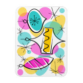 Magnet Flexible Aimant flexible Baubles Arbre Rétro (Vertical)