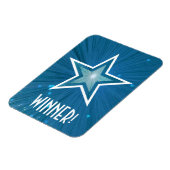 Magnet Flexible Aimant flexible Blue Star 'Winner' (Côté Gauche)