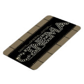 Magnet Flexible *Aimant flexible CINEMA* (Côté Gauche)