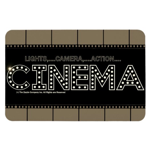 Magnet Flexible *Aimant flexible CINEMA* (Horizontal)