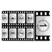 Magnet Flexible Aimant flexible "Compte à rebours" (Horizontal)